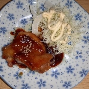 簡単な照り焼きチキン　さっぱり和風味